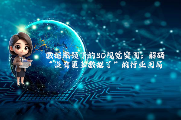 数据瓶颈下的3D视觉突围：解码“没有更多数据了”的行业困局