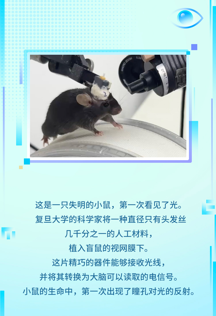 全球首款！复旦开发覆盖可见光至近红外二区的超视觉假体，为视网膜退化患者带来希望
