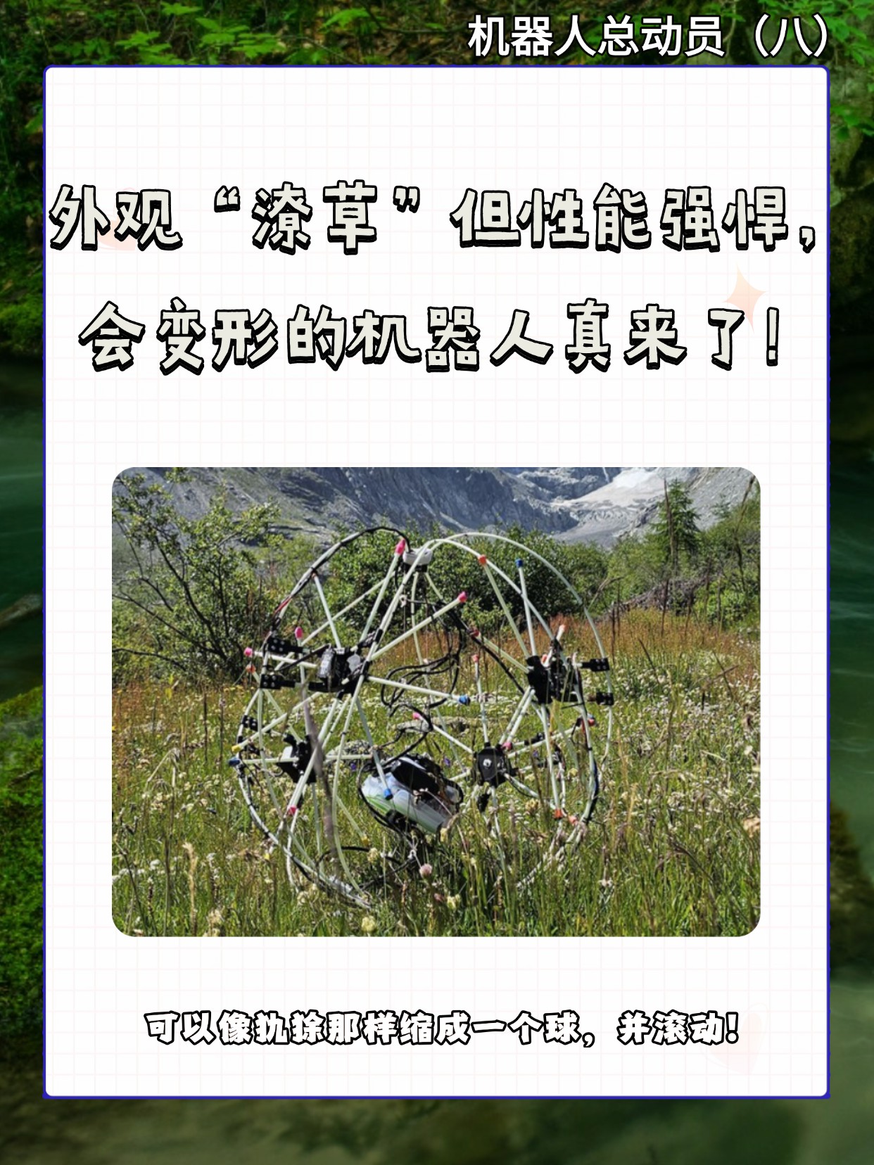 外观“潦草”但性能强悍，会变形的机器人真来了！