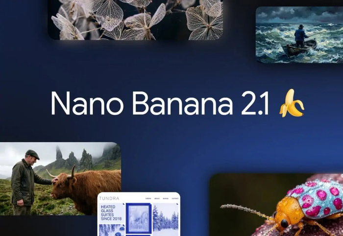 谷歌AI图像模型Nano Banana 2.1发布，提升视觉设计、蒙版编辑、主体一致性